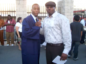 Bryan and Patrick on Graduation Day