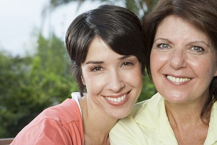 How to Maintain In-Law Relationship After Divorce Hispanic mother and daughter