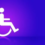 Violet Disability Background