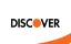 Discover logo with black and orange text on a white background.